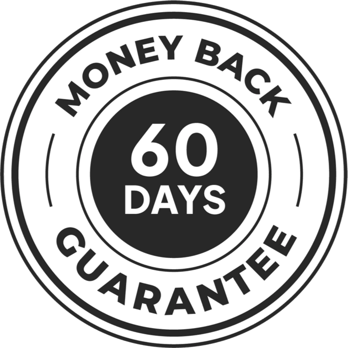 ExiTide 60-day satisfaction guarantee badge